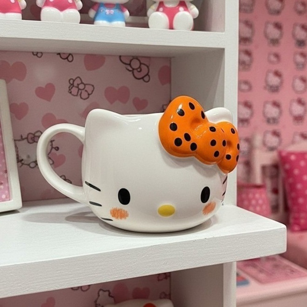 Sanrio Hello Kitty Ceramic Coffee Cup, Silver Buffalo Mug, Replacement Drinkware